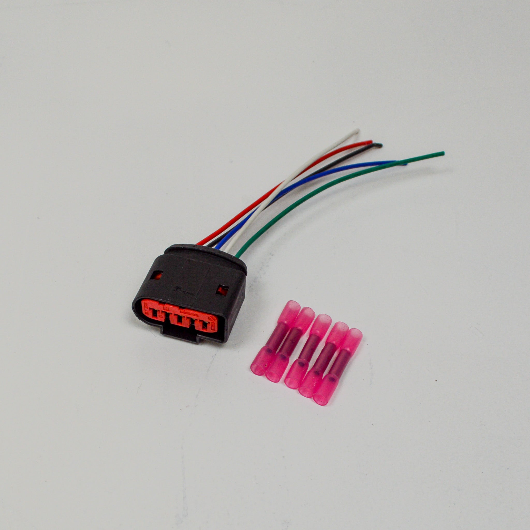 Plug 5-pin repair set -Cont.go. with contact lock / connector / air flow meter 1J0973775A for VW Audi Skoda Seat