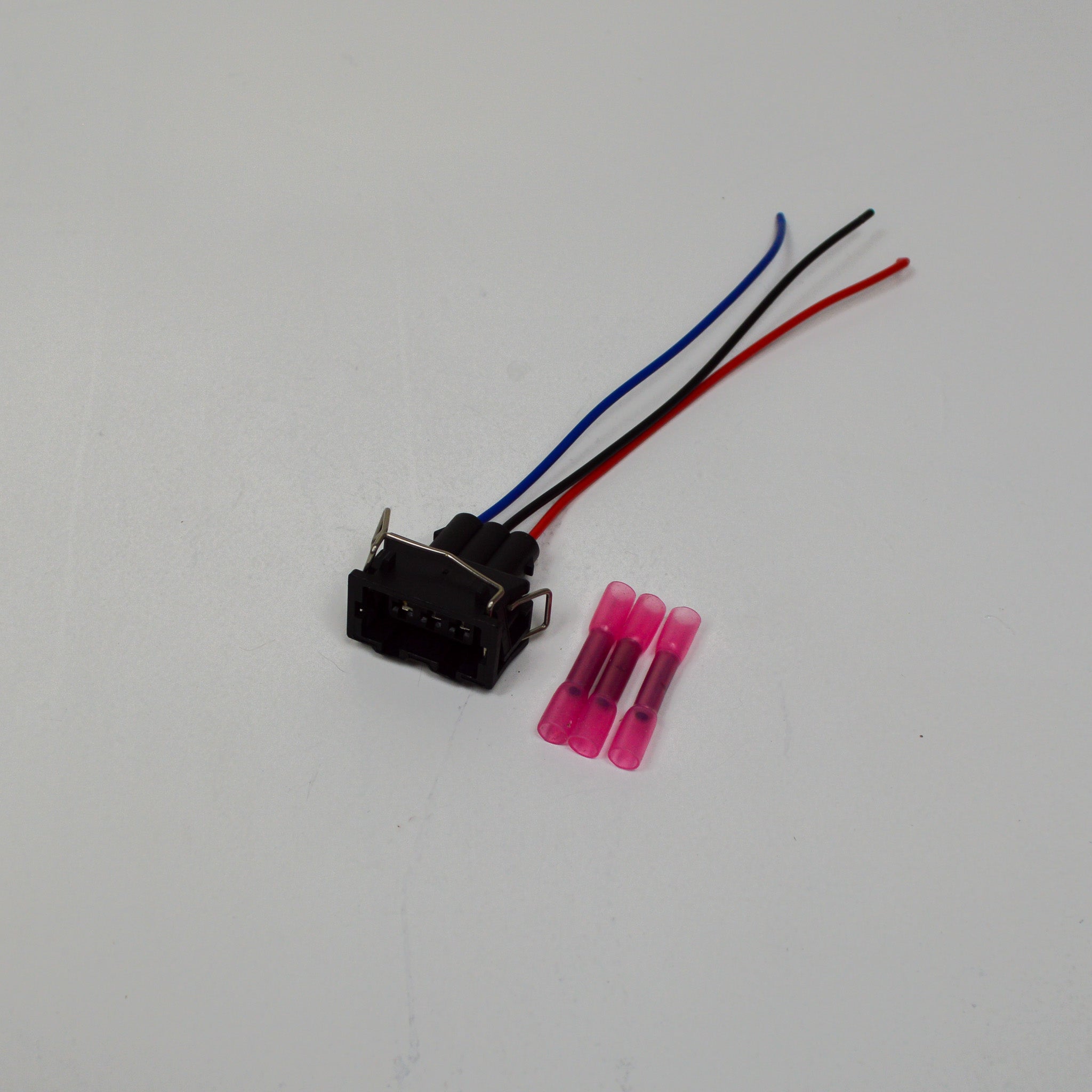 3-pin plug repair kit - flat contact housing connection piece / speed sensor for vehicles with automatic transmission 357972753 for VW Audi Skoda Seat