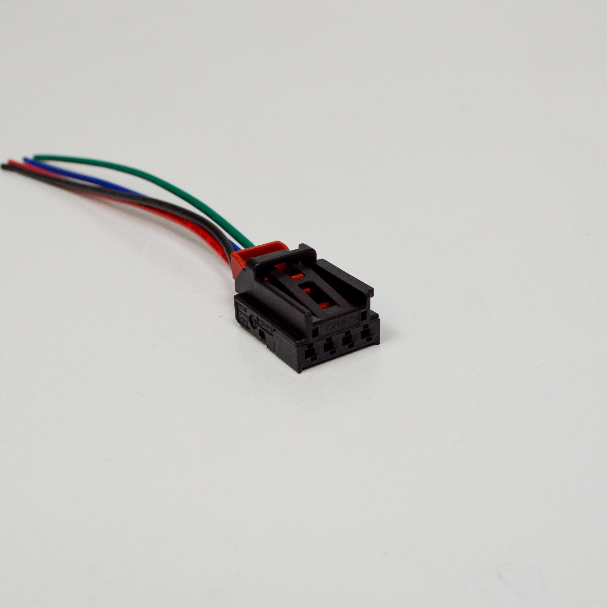 4-pin plug repair kit - flat contact housing with contact lock / inter