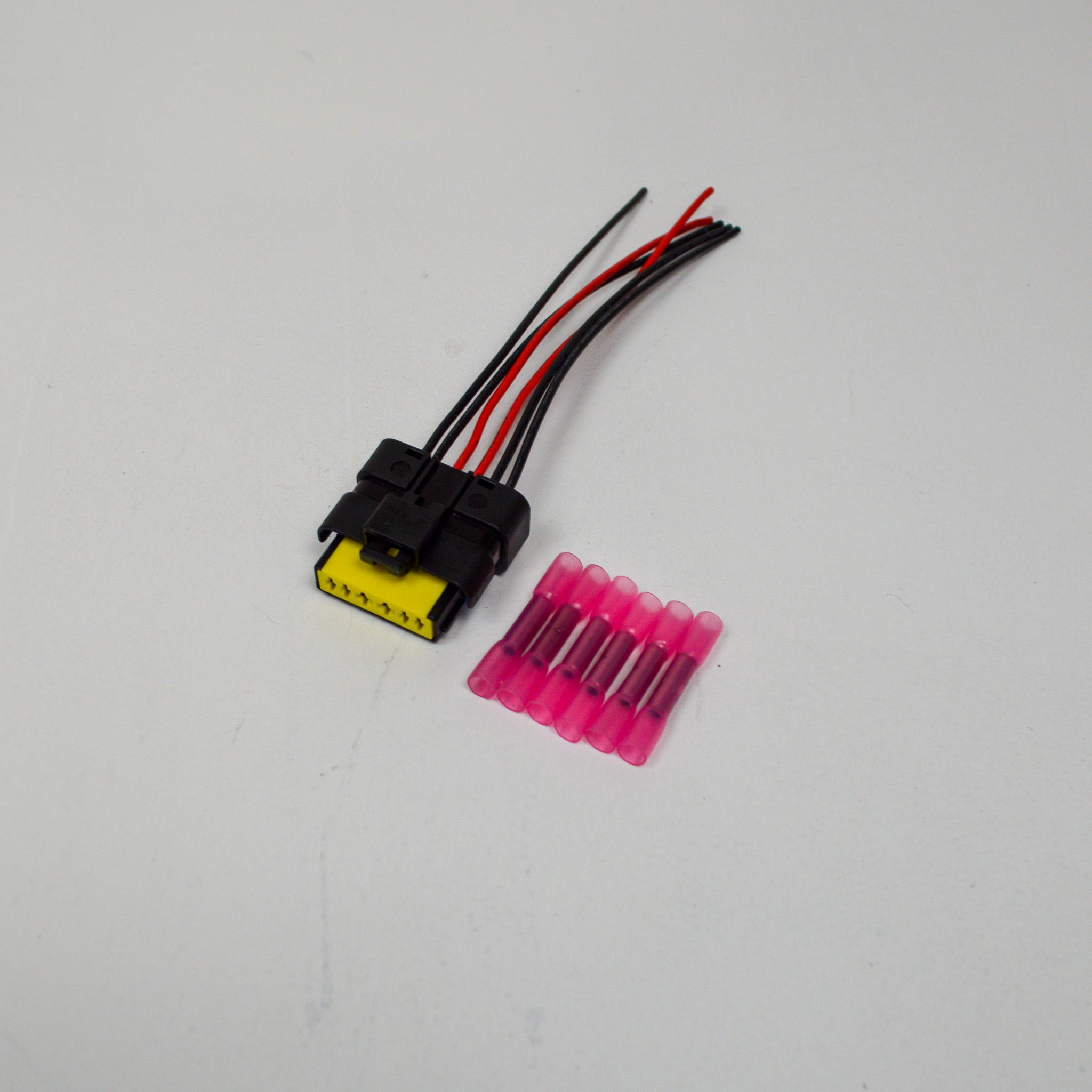 Connector 6-pin repair kit - window winder air mass meter Temic fuel pump Opel Mitsubishi Nissan Renault
